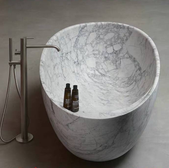 Apartment Natural Stone Bathtub Luxury Bathroom tub